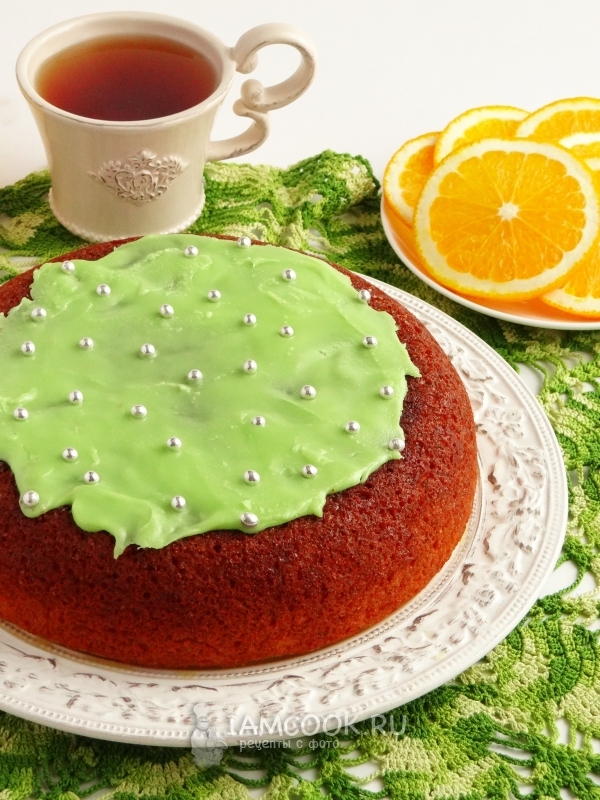 멀티 바크의 오렌지 컵 케익