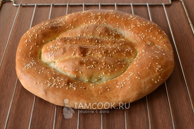 Foto do pão armênio Matnakash