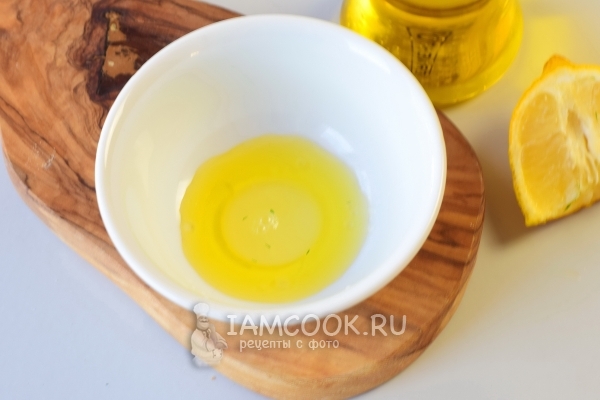 Kombiner sitronsaft og olivenolje