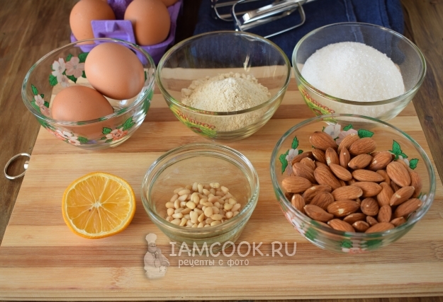시더 가루로 만든 단백질 - 너트 쿠키 용 성분