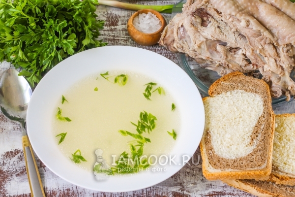 Photo sup dari kalkun