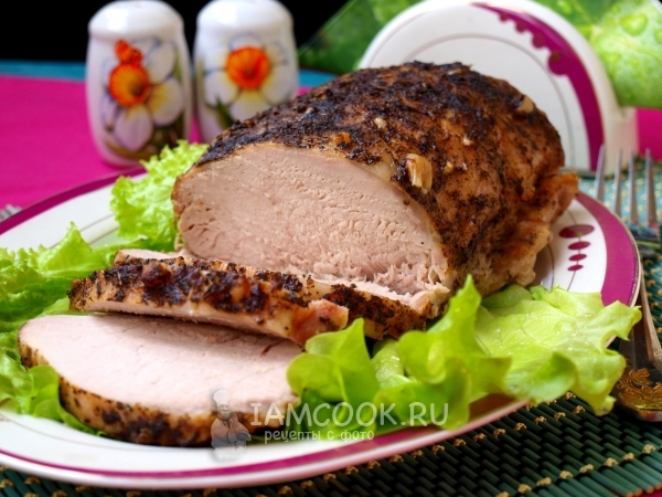 Preparați carnea de porc în foiță în cuptor