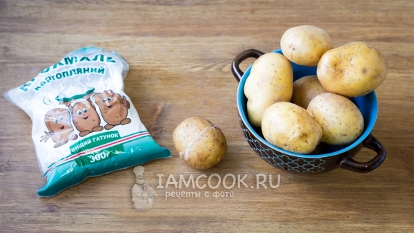 Verificați cartofii pentru amidon