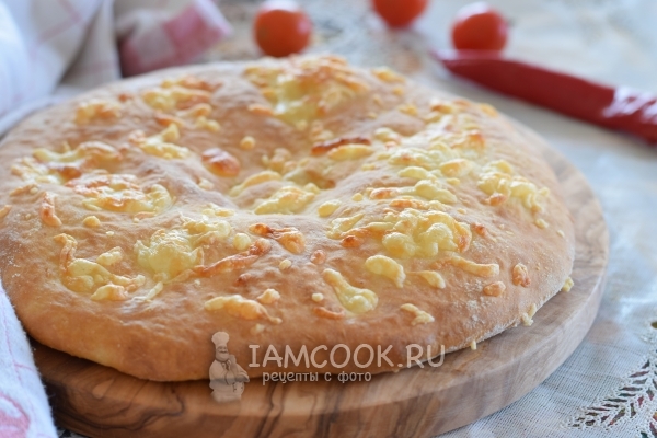 Bilde av khachapuri på georgisk (med ost)
