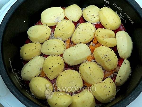 Patatesleri tuzla