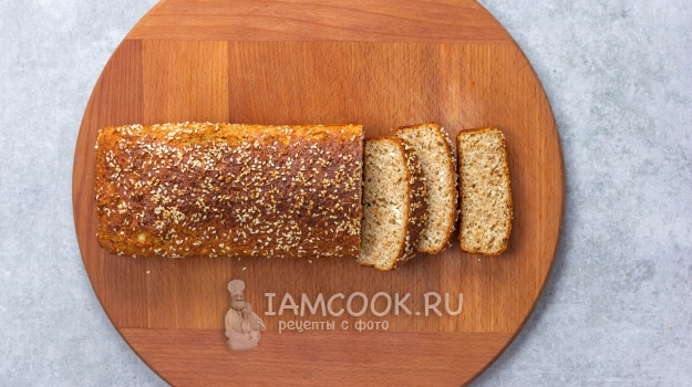 Foto van Dukan-brood in de oven