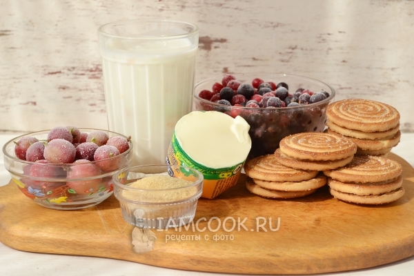Ingredienser til yoghurtkake