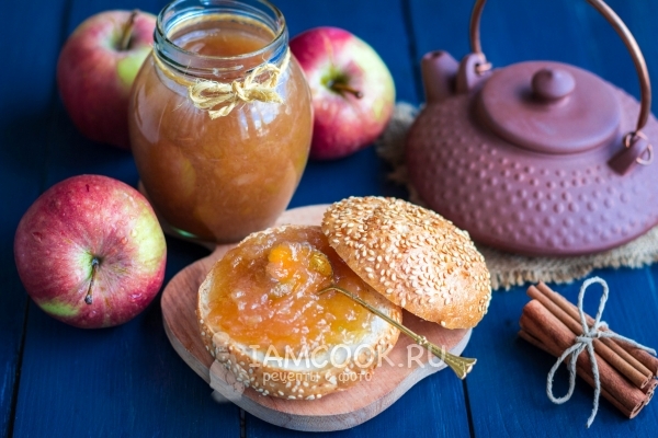 Przepis na dżem z jabłek na zimę w domu