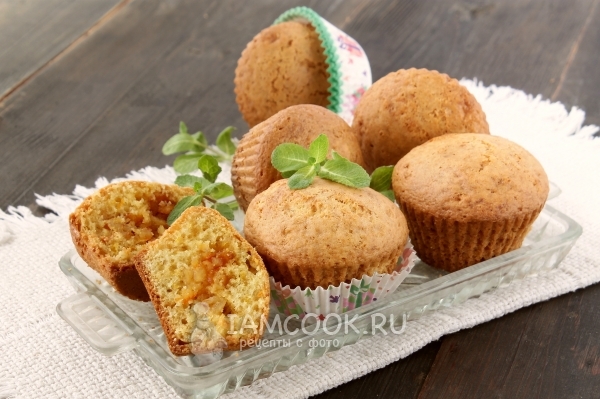 Fotografia muffins na kwaśnej śmietance