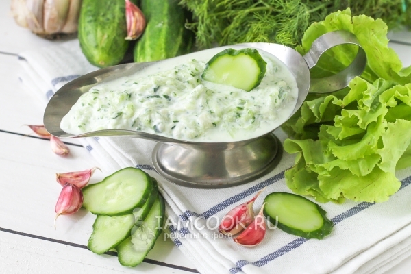 Salatalık sos fotoğrafı