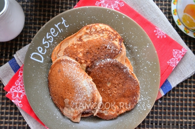 Gambar pancake dari tepung gandum