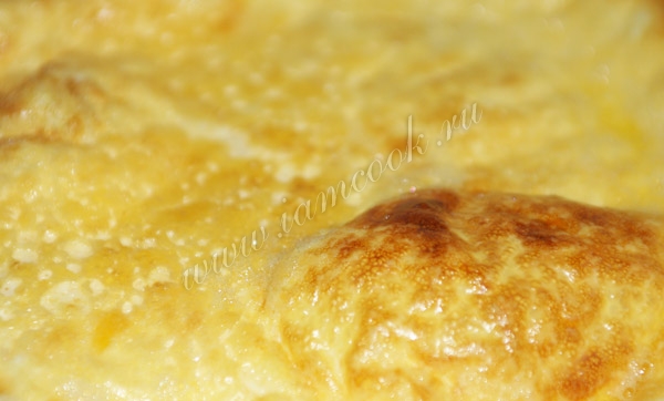 fırında omlet