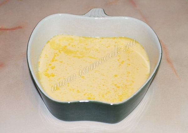 omlet için yumurta üssü