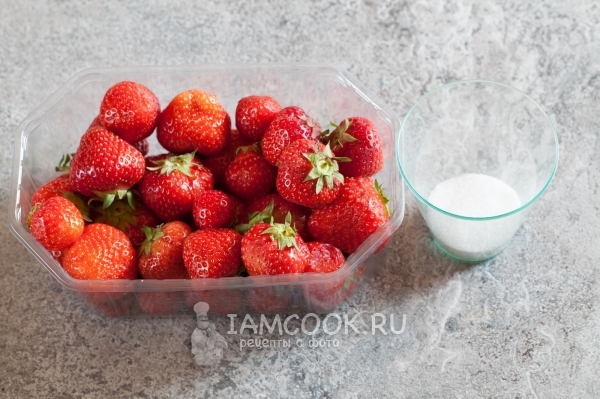 Ingrediente pentru pastilă de căpșuni la domiciliu (în cuptor)