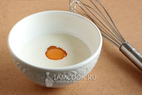 Gabungkan yogurt dengan telur