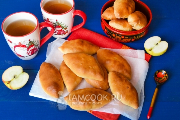 Fotografie de plăcinte lenten cu mere