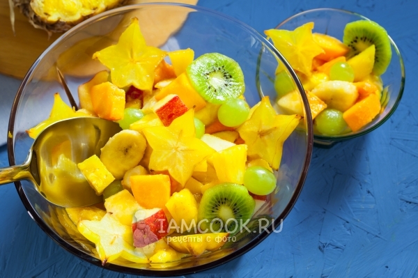 Ananas ile yağsız salata tarifi