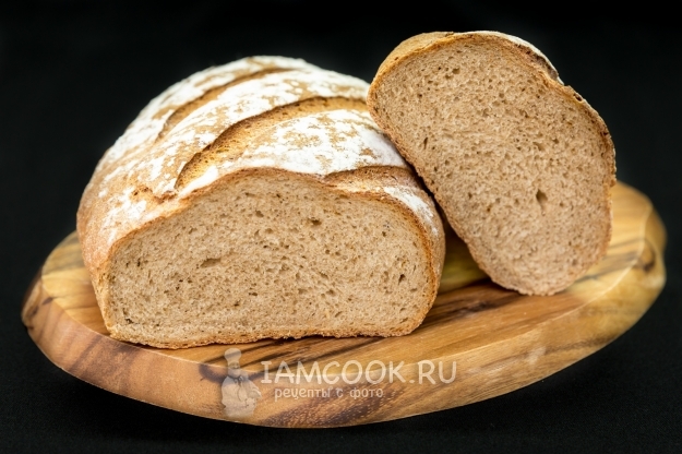 Resipi untuk roti gandum-gandum dalam ketuhar