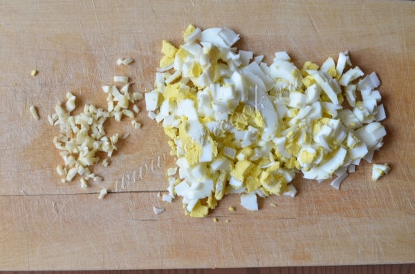 Telur dan bawang putih