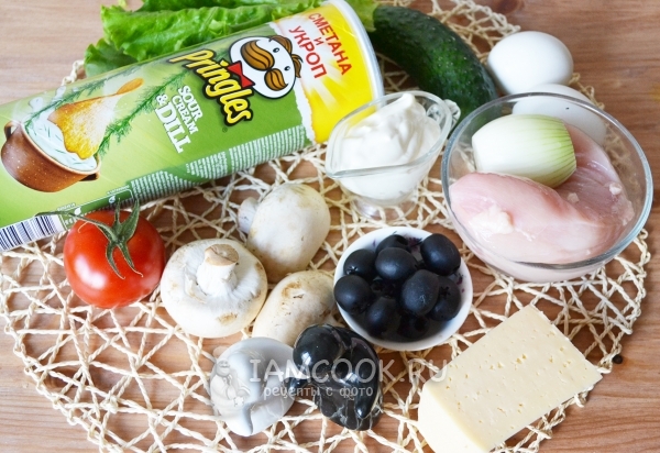 Ingrediënten voor de salade 