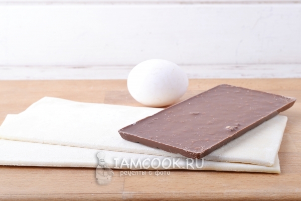 Šokolado ingredientai tešloje