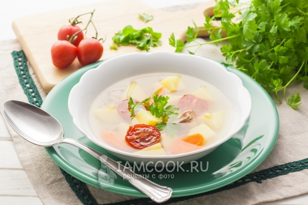 Gambar sup ikan tuna