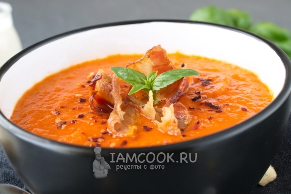 토마토 수프 퓌레의 요리법