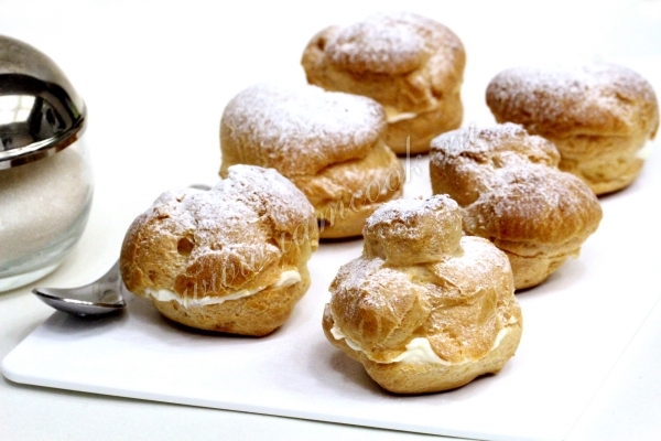 Przepis na twarożki profiteroles