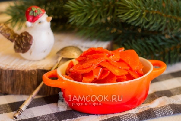 Foto jus wortel untuk musim sejuk