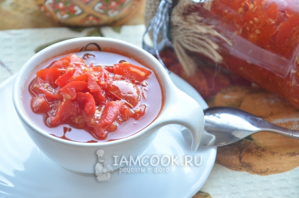 Recept za marmelado iz rdečih paradižnikov za zimo