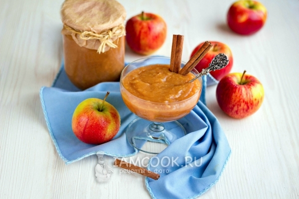 Foto epal puri tanpa gula untuk musim sejuk