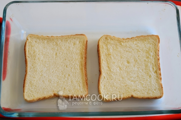 Umieść chleb w foremce