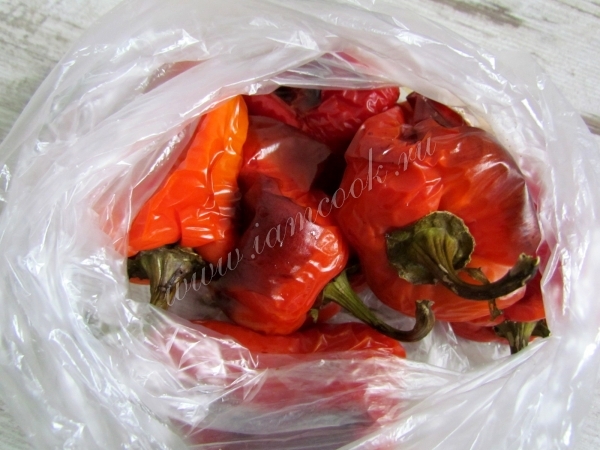 Bulgarsk pepper bakt