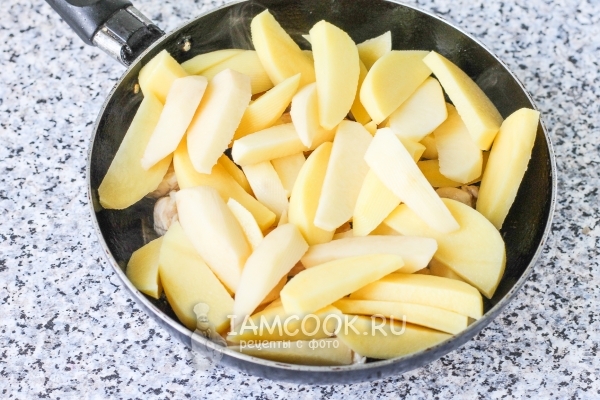 Įdėti bulves